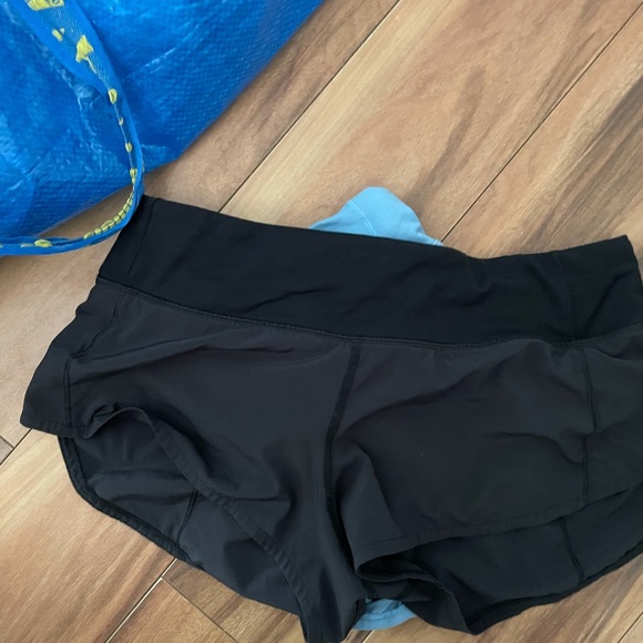 4 lululemon speed shorts - Picture 4 of 9